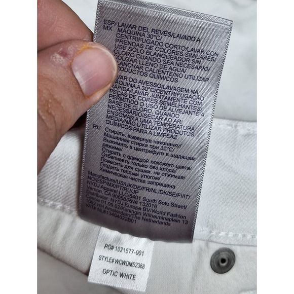 Nydj Not Your Daughter's Jeans Women 28W White Marilyn Straight Denim Jeans NEW! - Picture 11 of 11